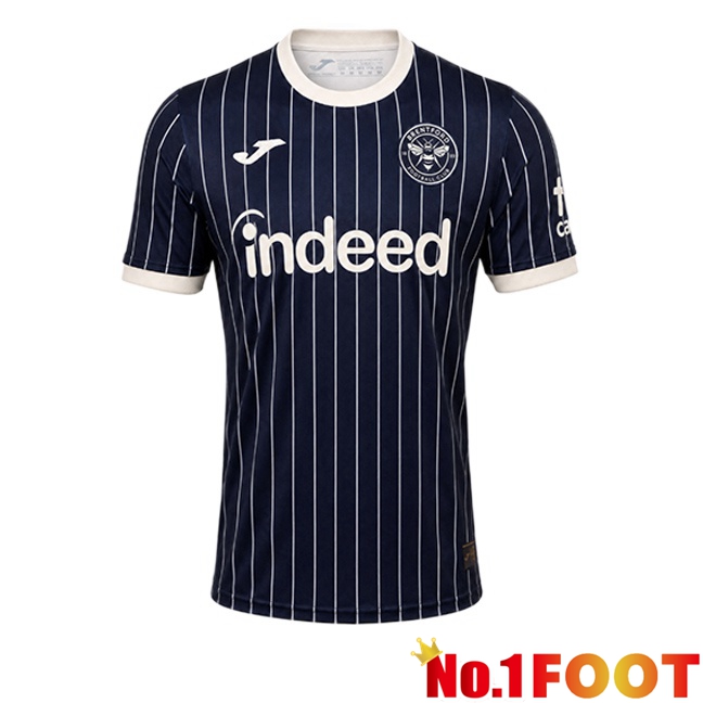 Brentford FC Away Soccer Jersey Black 2026/2027