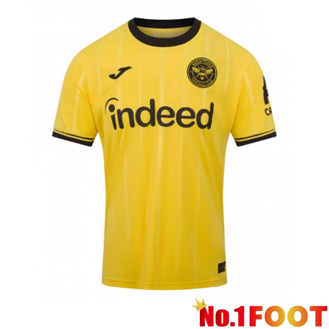 Brentford FC Third Soccer Jersey Yellow 2026/2027