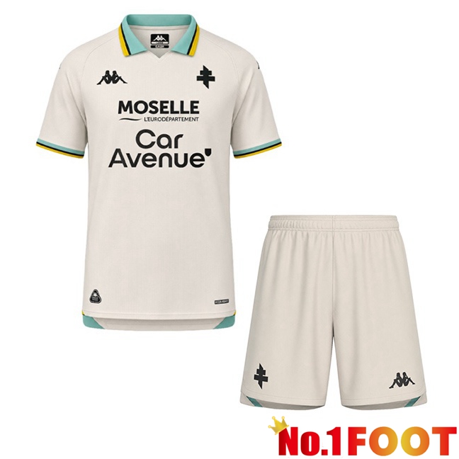 FC Metz Kids Away Soccer Jersey White 2026/2027
