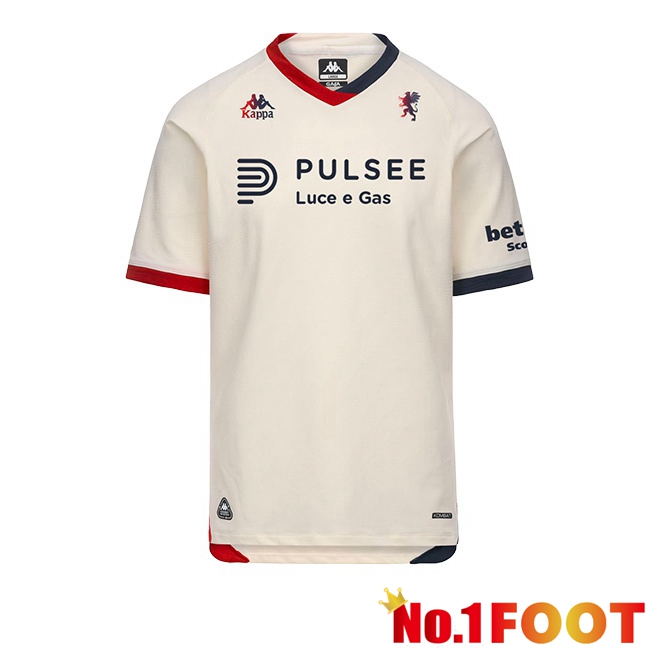 Genoa CFC Away Soccer Jersey Yellow 2026/2027