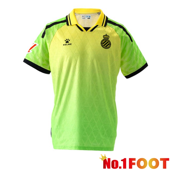 RCD Espanyol Third Soccer Jersey Green Yellow 2026/2027