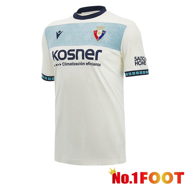 CA Osasuna Away Soccer Jersey White 2026/2027