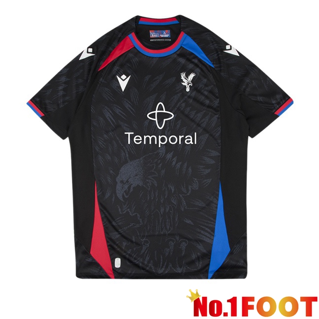 Crystal Palace Away Soccer Jersey Black 2026/2027
