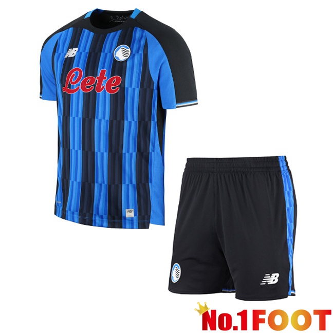Atalanta Kids Home Soccer Jersey Blue Black 2026/2027