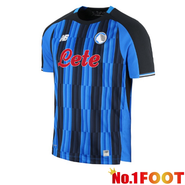 Atalanta Home Soccer Jersey Blue Black 2026/2027