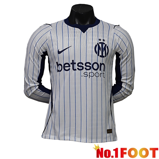 Inter Milan Away Soccer Jersey Long sleeve 2026/2027