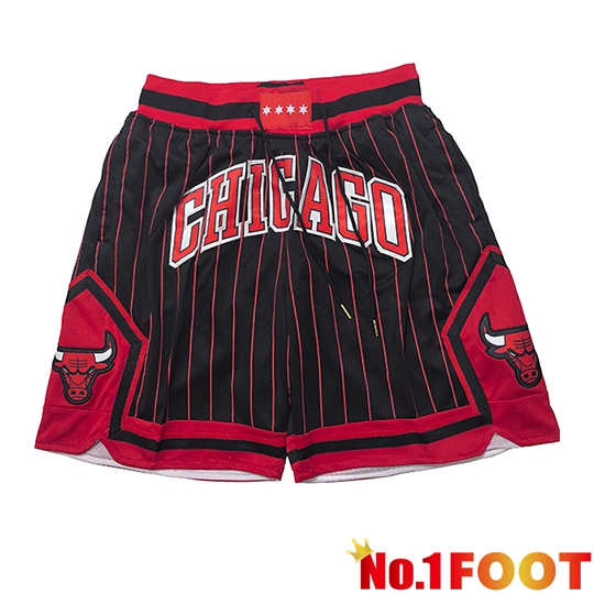 Chicago Bulls Shorts NBA 2026/27 Black/Red -02