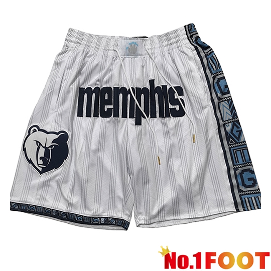 Memphis Grizzlies Shorts NBA 2026/27 White