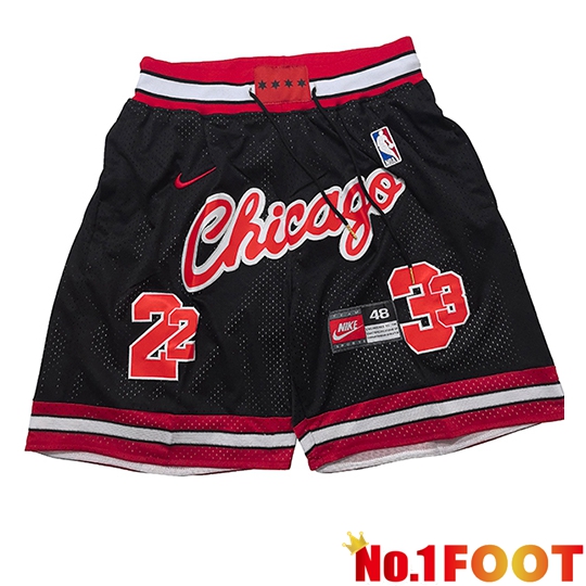 Chicago Bulls Shorts NBA 2026/27 Black/Red -03