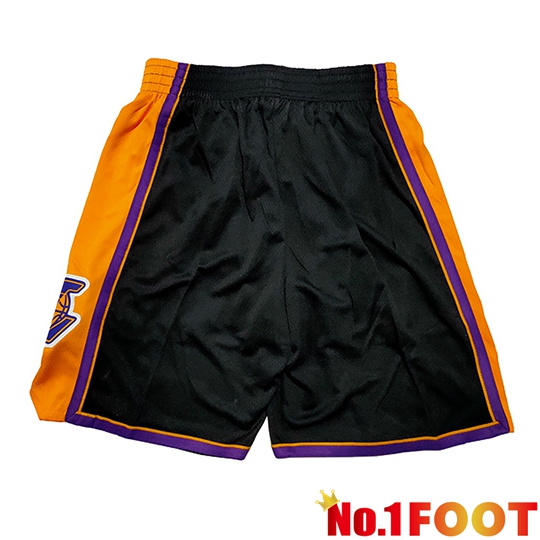 Los Angeles Lakers Shorts NBA 2026/27 Black/Yellow/Purple