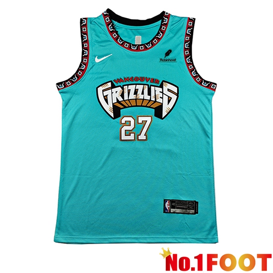 Memphis Grizzlies (BOOZER #27) Soccer Jersey 2026/27 Green