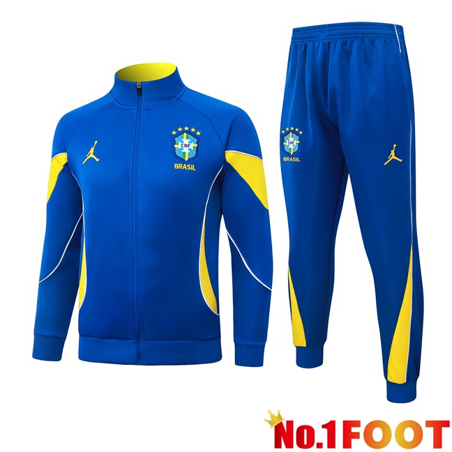 Brazil kit Training Tracksuit - Training Jacket Blue 2026/2027