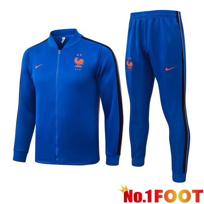 France kit Training Tracksuit - Training Jacket Blue 2026/2027