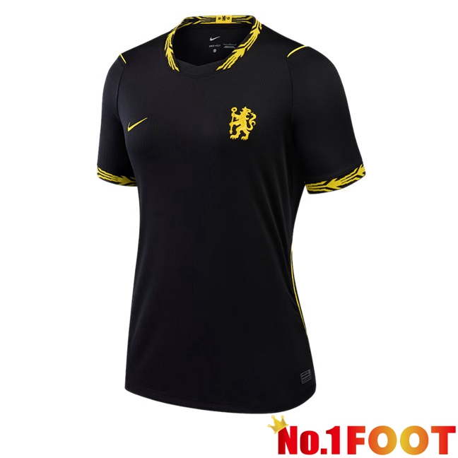 FC Chelsea Women Away Soccer Jersey Black 2026/2027