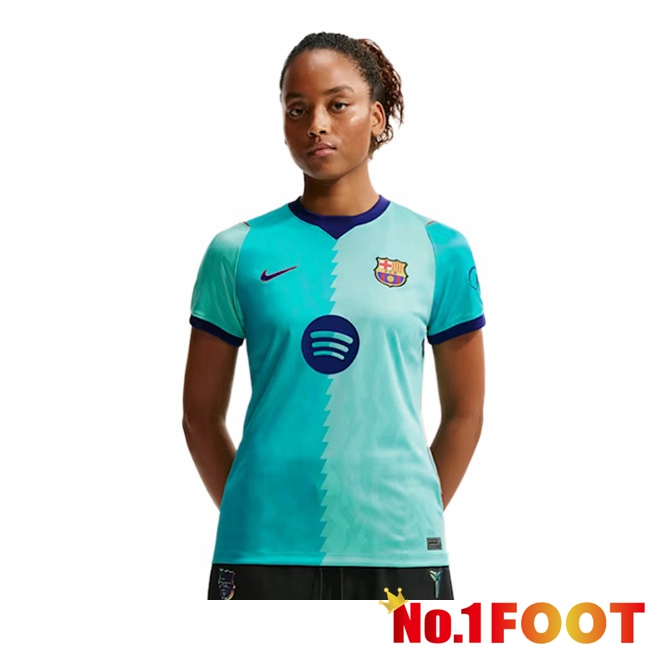 FC Barcelona Women Third Soccer Jersey Green 2026/2027