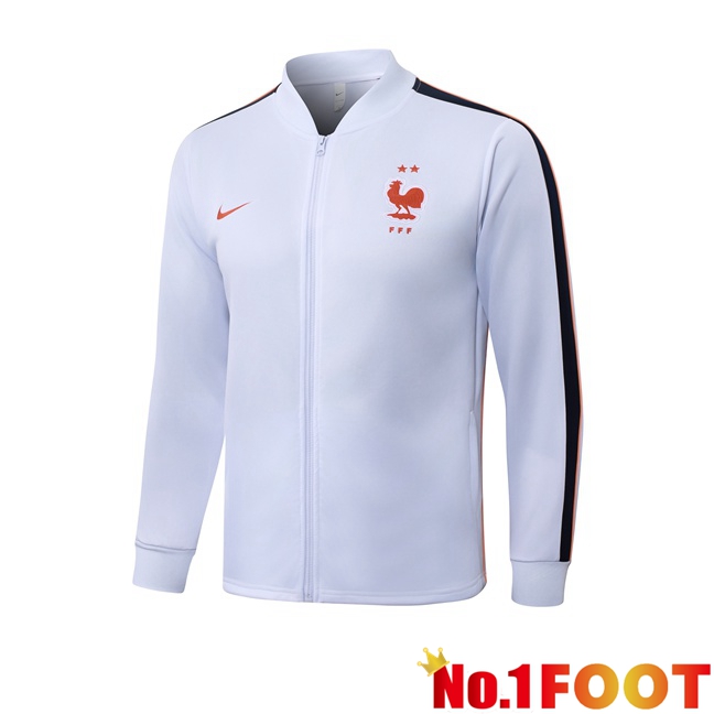 France Training Jacket White 2026/2027
