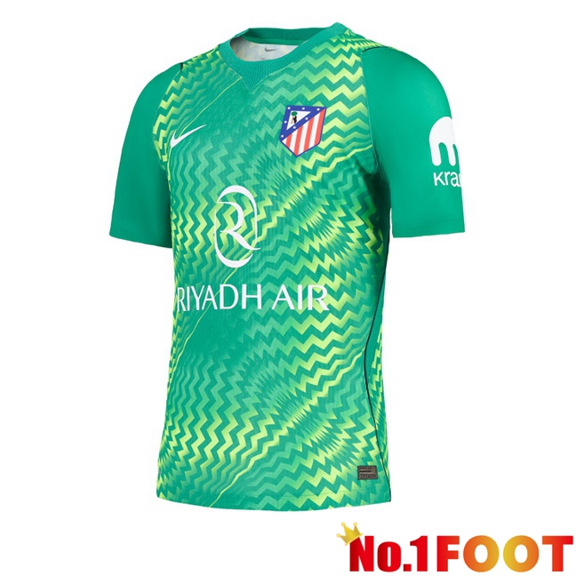 Atletico Madrid Goalkeeper Soccer Jersey Green 2026/2027