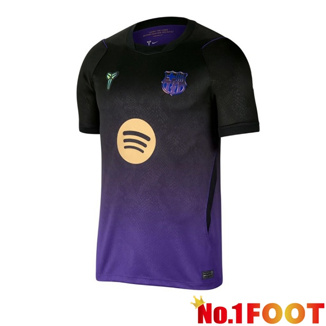 FC Barcelona Away Soccer Jersey Purple Black 2026/2027