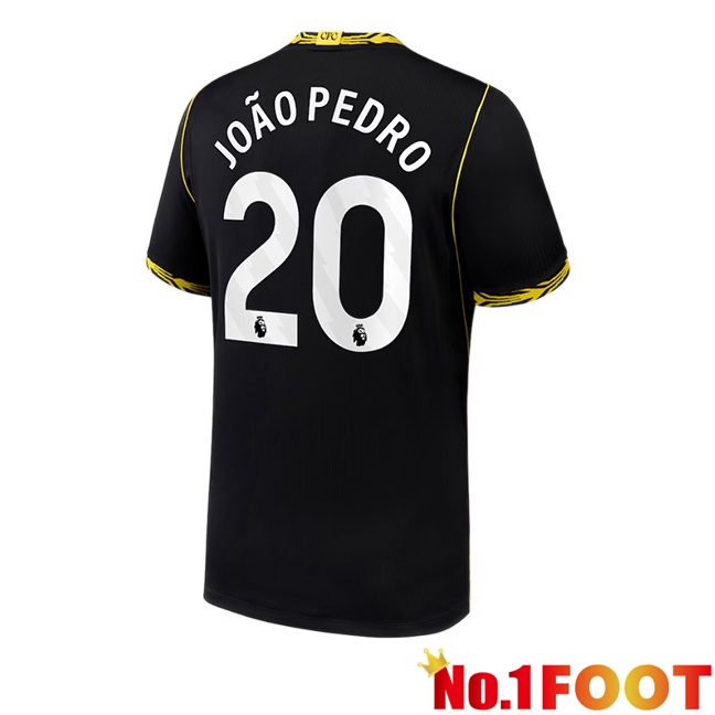 FC Chelsea (JOÃO PEDRO 20) Away Soccer Jersey Black 2026/2027