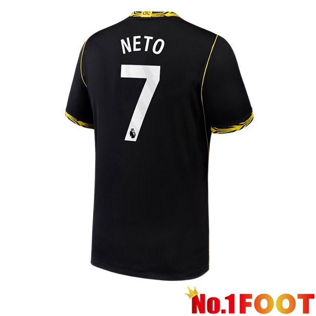FC Chelsea (NETO 7) Away Soccer Jersey Black 2026/2027