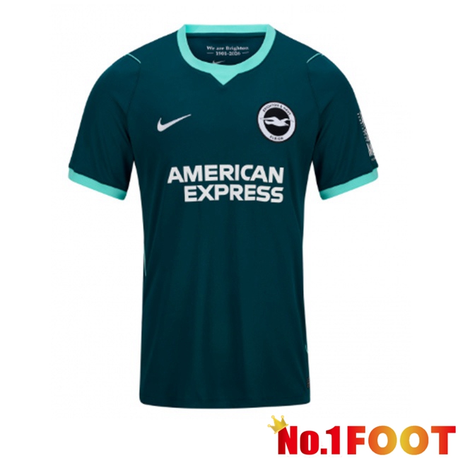 FC Brighton Third Soccer Jersey Green 2026/2027