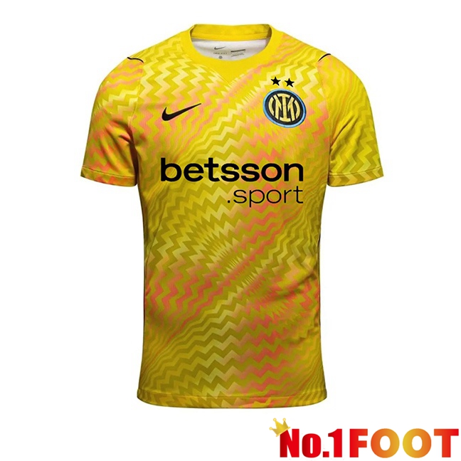 Inter Milan Goalkeeper Soccer Jersey Yellow 2026/2027