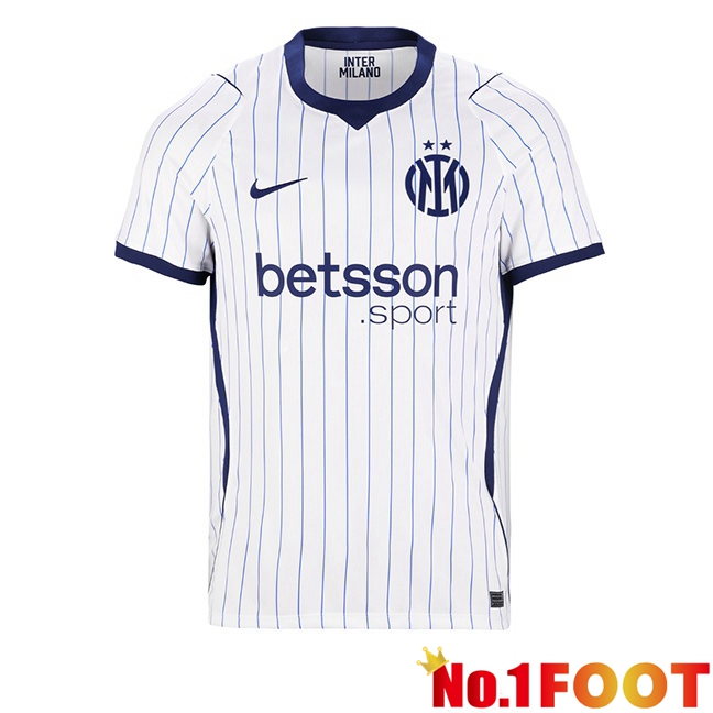 Inter Milan Away Soccer Jersey White 2026/2027