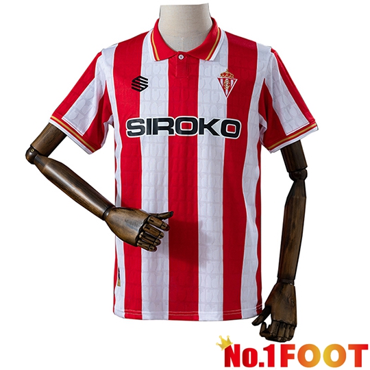 Sporting Gijon Home Soccer Jersey 2026/2027
