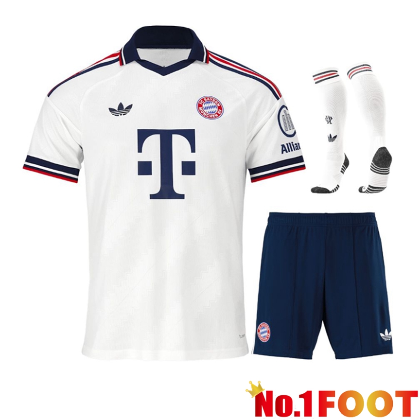 Bayern Munich Away kit Soccer Jersey (Shorts + Socks) 2026/2027