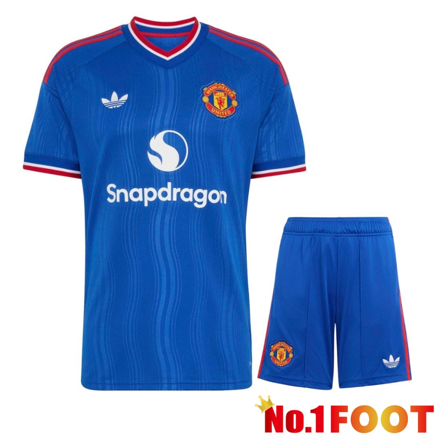 Manchester United Away kit Soccer Jersey + Shorts 2026/2027