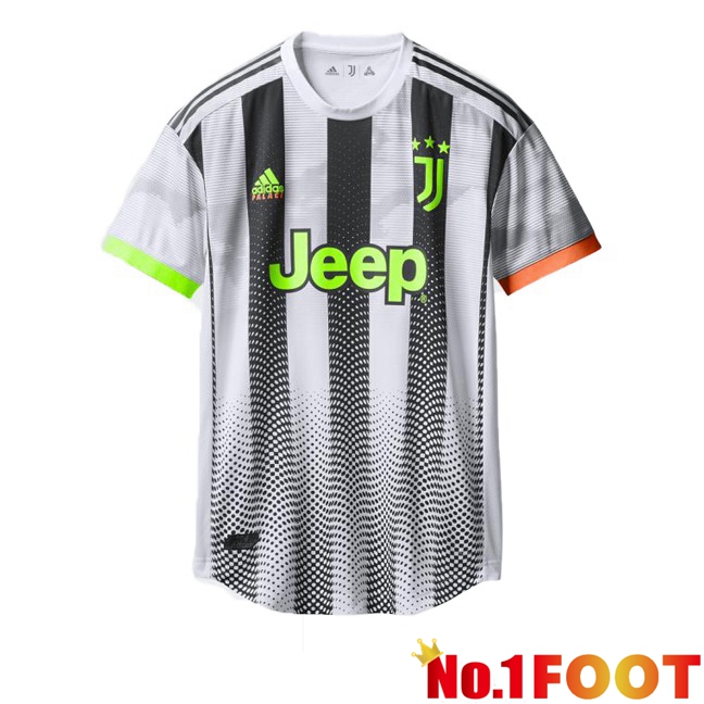 Juventus Retro Fourth Soccer Jersey Black White 2019-2020