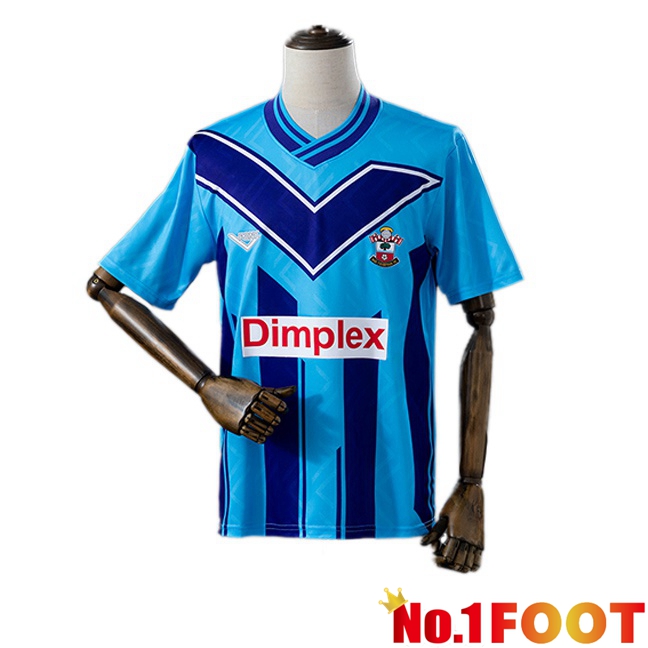 Southampton FC Retro Away Soccer Jersey Blue 1993-1994