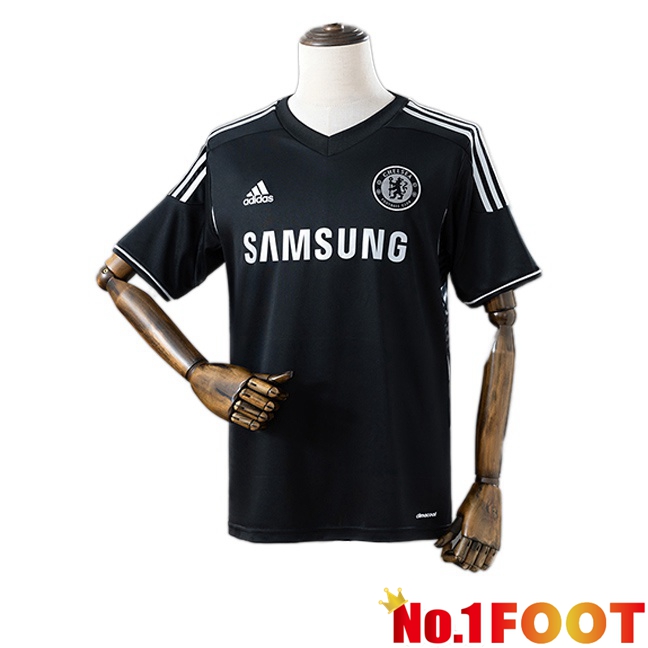 FC Chelsea Retro Third Soccer Jersey Black 2013-2014
