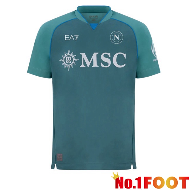 SSC Napoli Goalkeeper Soccer Jersey Green 2026/2027