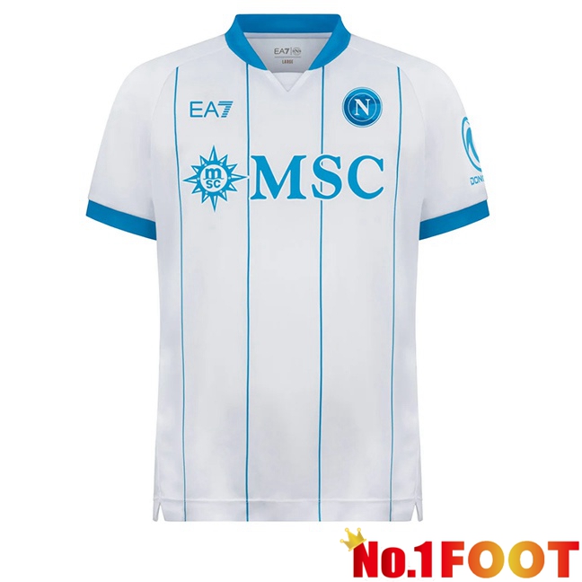 SSC Napoli Away Soccer Jersey White 2026/2027