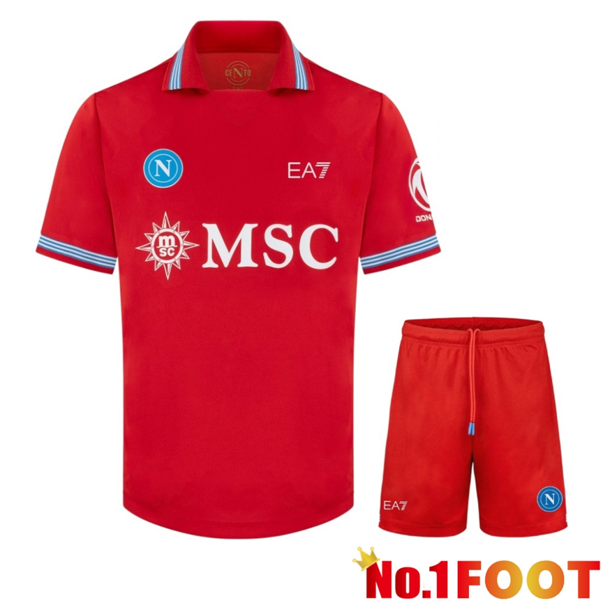 SSC Napoli Third kit Soccer Jersey + Shorts 2026/2027
