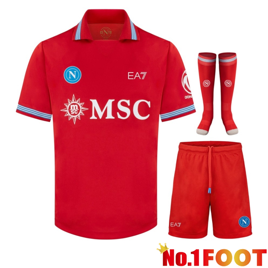 SSC Napoli Third kit Soccer Jersey (Shorts + Socks) 2026/2027