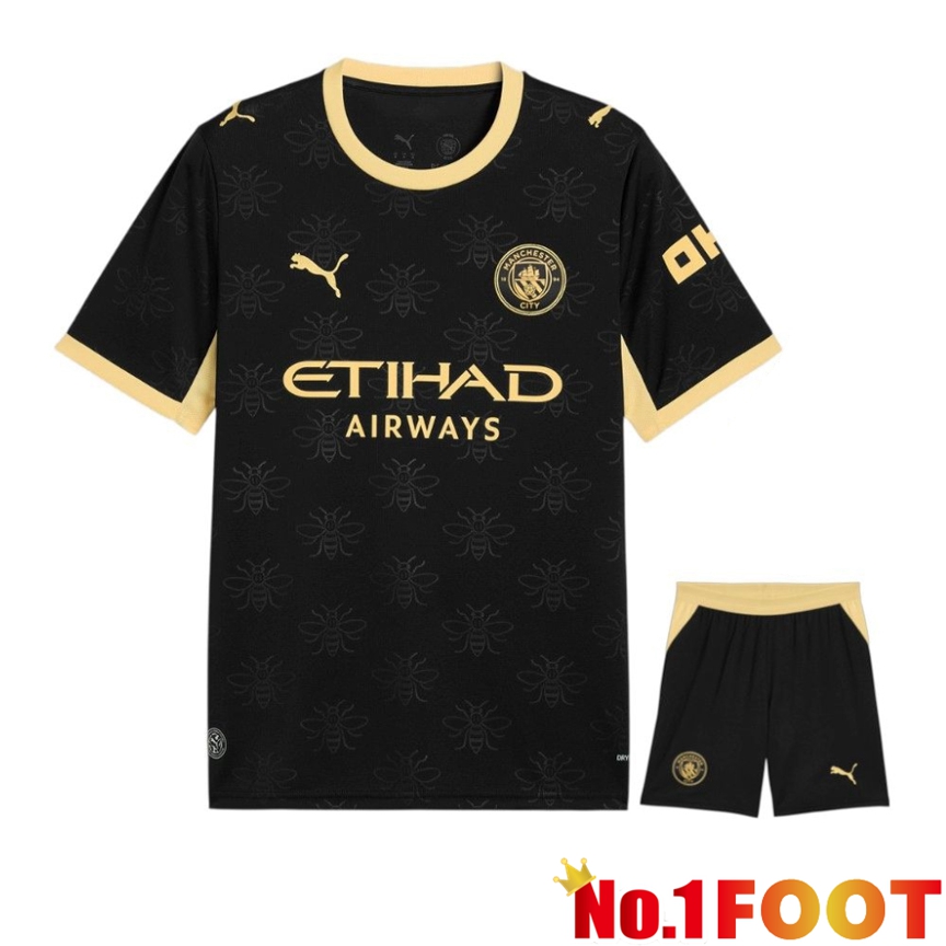 Manchester City Away kit Soccer Jersey + Shorts 2026/2027