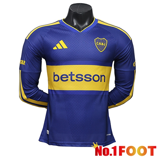 Boca Juniors Home Soccer Jersey Long sleeve 2026/2027