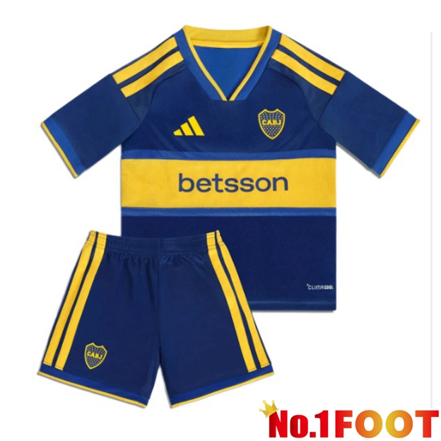 Boca Juniors Kids Home Soccer Jersey Blue Royal 2026/2027