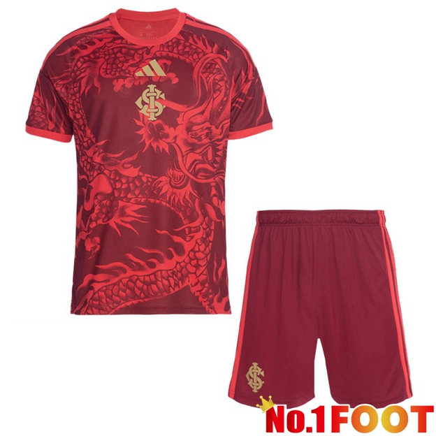 SC Internacional Kids Third Soccer Jersey Red 2026/2027