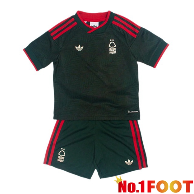 Nottingham Forest Kids Away Soccer Jersey Green 2026/2027