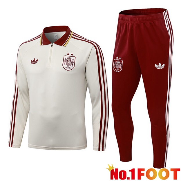 Spain kit Training Tracksuit Yellow 2026/2027