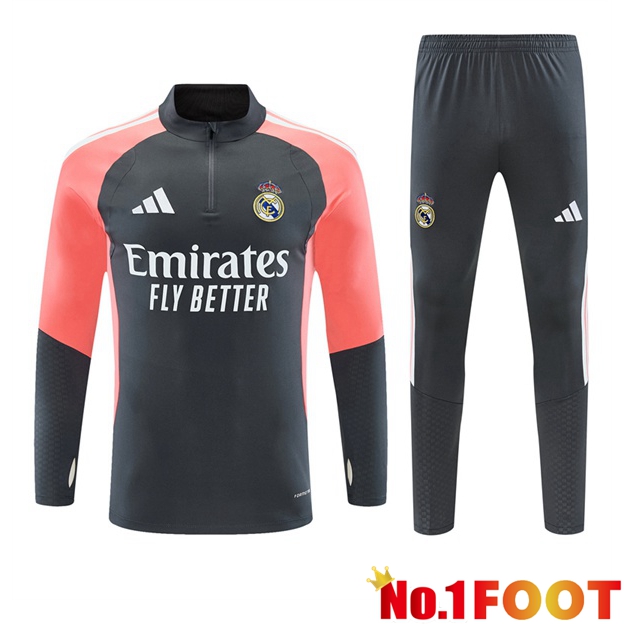 Real Madrid kit Training Tracksuit Grey 2026/2027