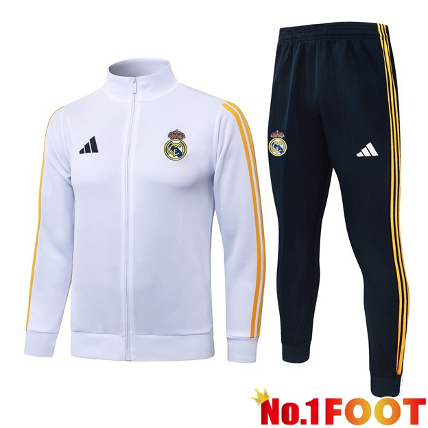 Real Madrid kit Training Tracksuit - Training Jacket White 2026/2027