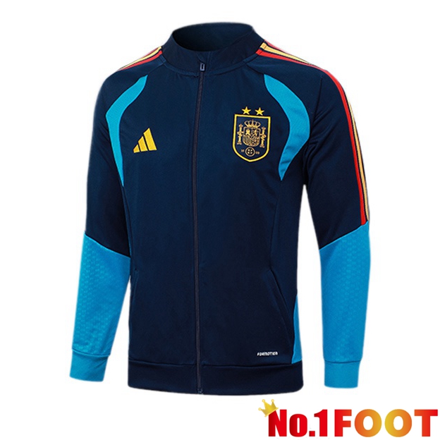 Spain Training Jacket Blue Royal 2026/2027