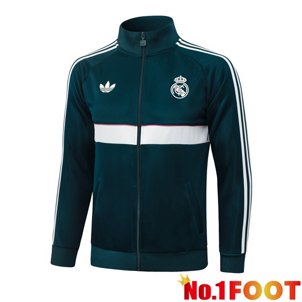Real Madrid Training Jacket Green 2026/2027
