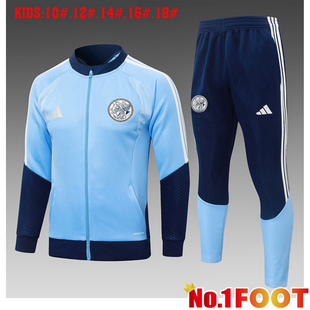 AFC Ajax Kids kit Training Tracksuit - Training Jacket Blue 2026/2027