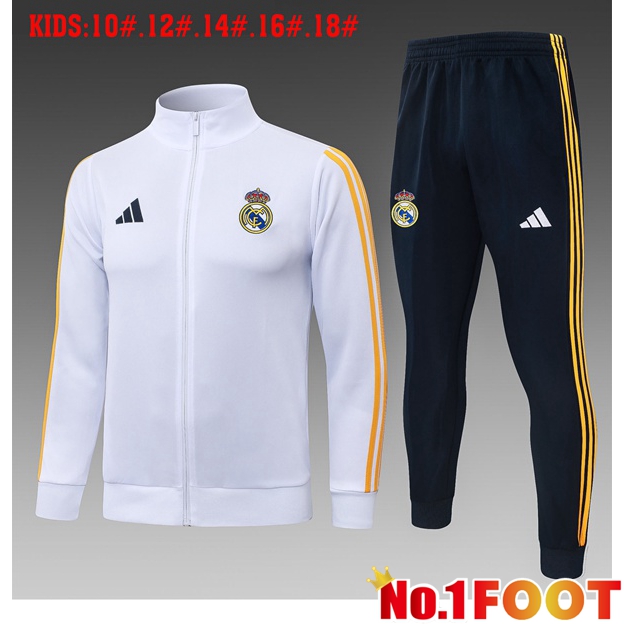Jacket Real Madrid kit Training Tracksuit - Training White 2026/2027