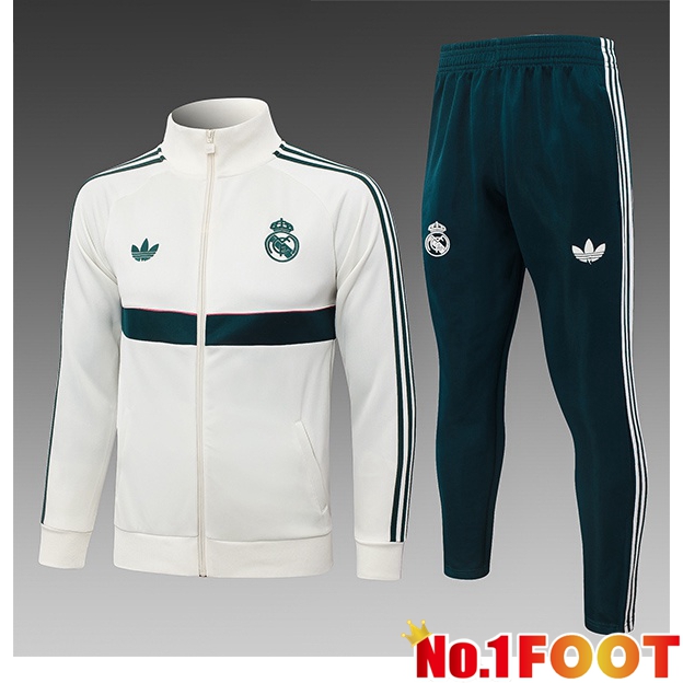 Jacket Real Madrid kit Training Tracksuit - Training White 2026/2027